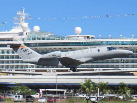 (Private) Cessna 525C Citation CJ4 (N1MG) at  San Juan - Fernando Luis Ribas Dominicci (Isla Grande), Puerto Rico