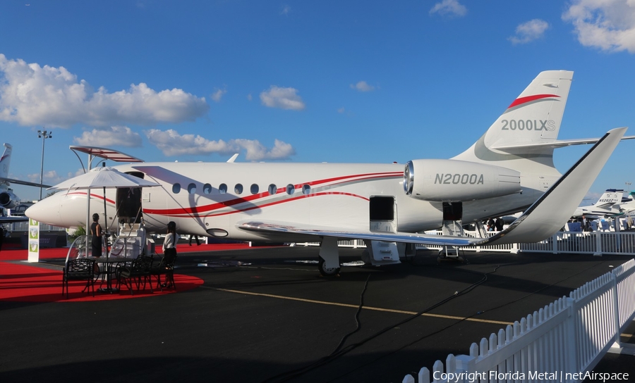 Dassault Falcon Jet Dassault Falcon 2000EX (N2000A) | Photo 328415