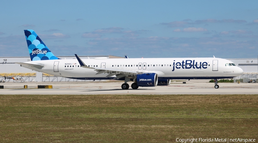 JetBlue Airways Airbus A321-271NX (N2002J) | Photo 358541