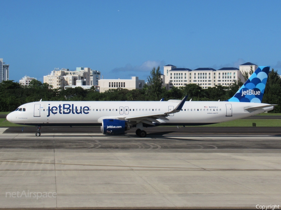 JetBlue Airways Airbus A321-271NX (N2002J) | Photo 543373