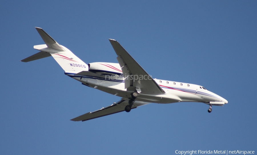 (Private) Cessna 750 Citation X (N200CQ) | Photo 326437