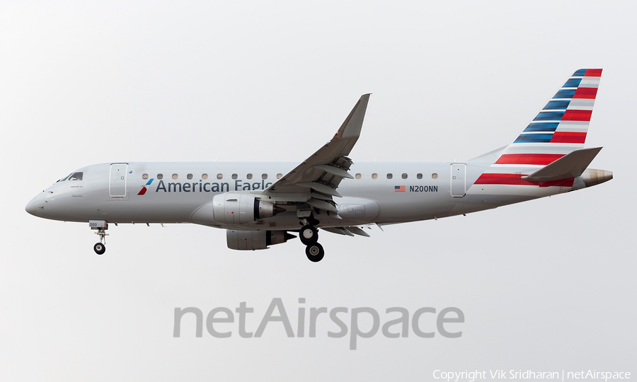 American Eagle (Compass Airlines) Embraer ERJ-175LR (ERJ-170-200LR) (N200NN) | Photo 202566