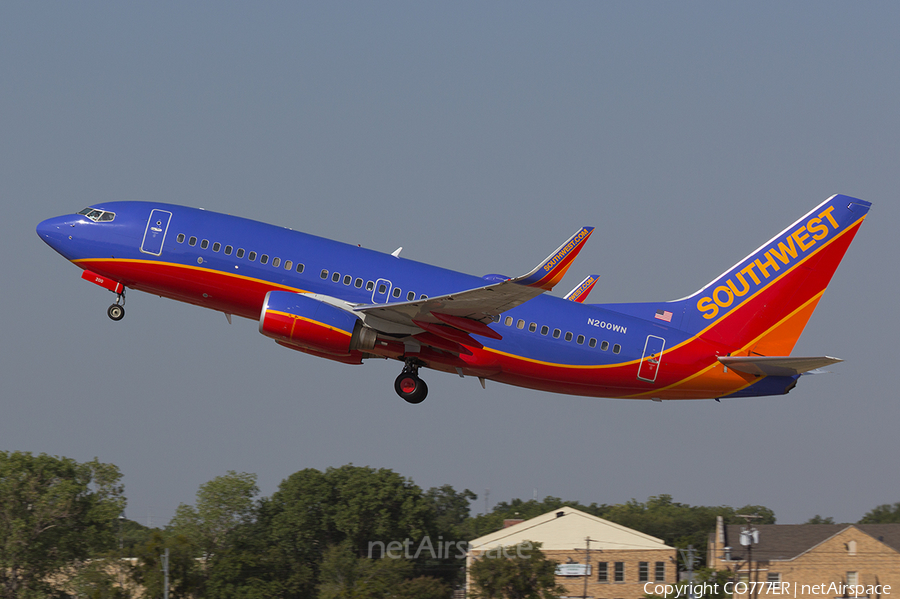 Southwest Airlines Boeing 737-7H4 (N200WN) | Photo 8125