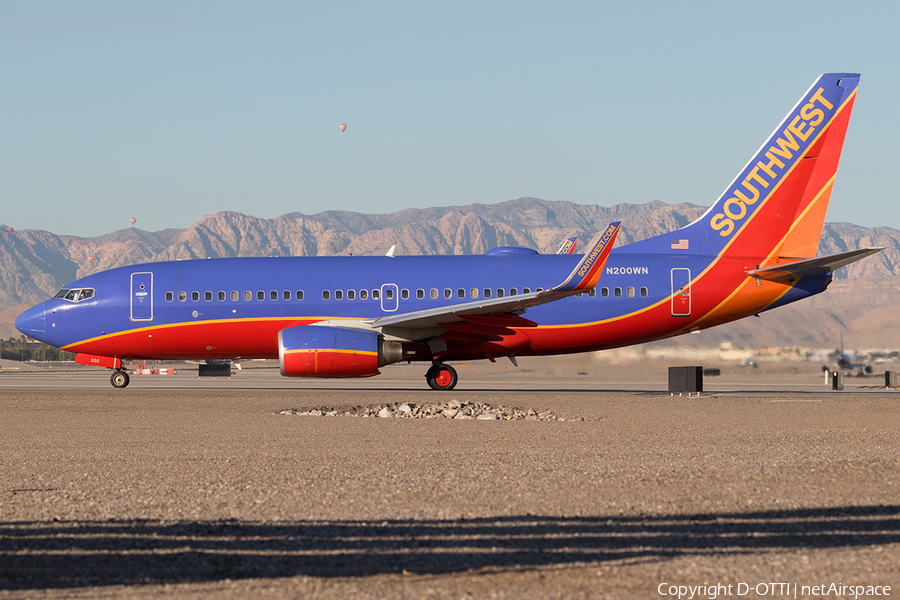 Southwest Airlines Boeing 737-7H4 (N200WN) | Photo 200968