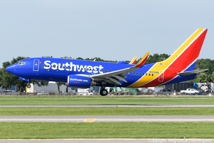 Southwest Airlines Boeing 737-7H4 (N200WN) | Photo 496151