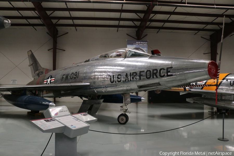 Yanks Air Museum North American F-100C Super Sabre (N2011M) | Photo 328416