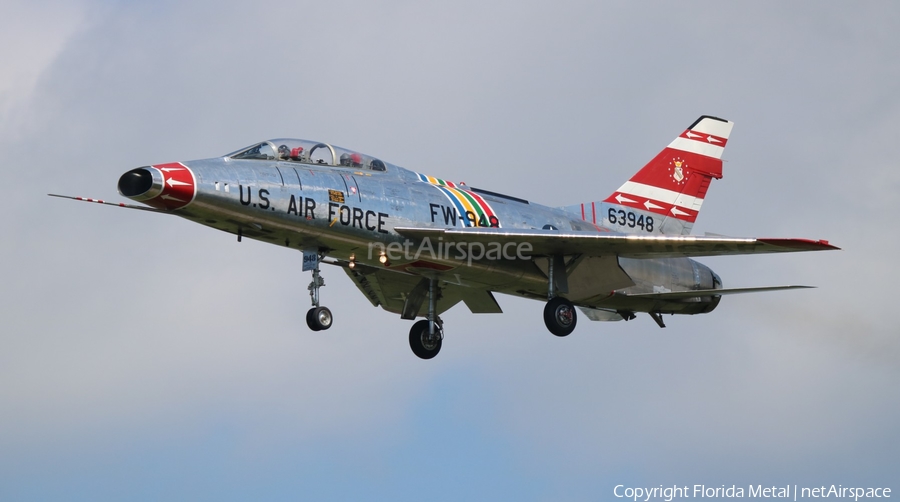 (Private) North American F-100F Super Sabre (N2011V) | Photo 328418