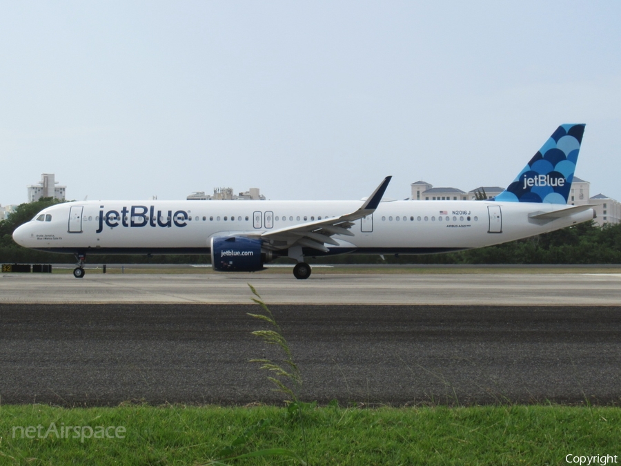 JetBlue Airways Airbus A321-271NX (N2016J) | Photo 391330