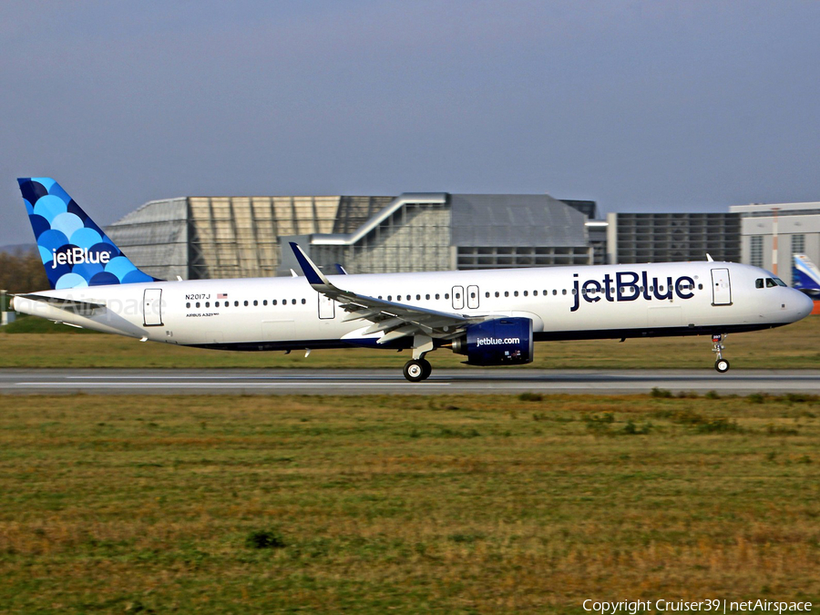 JetBlue Airways Airbus A321-271NX (N2017J) | Photo 382064