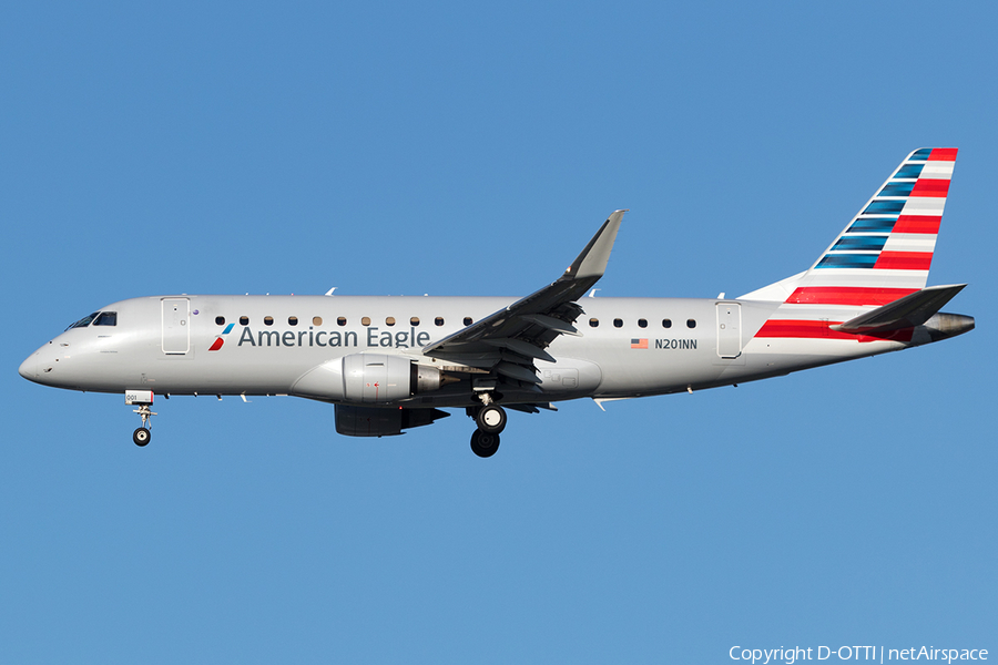 American Eagle (Compass Airlines) Embraer ERJ-175LR (ERJ-170-200LR) (N201NN) | Photo 177113