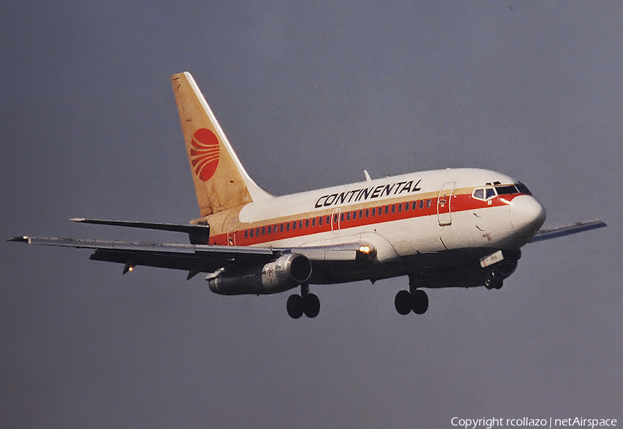 Continental Airlines Boeing 737-130 (N20205) | Photo 98212