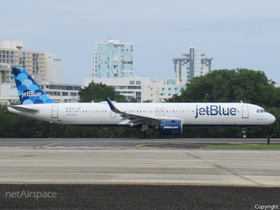JetBlue Airways Airbus A321-271NX (N2039J) | Photo 475443