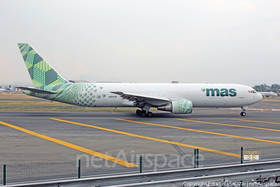Mas Air Cargo Boeing 767-375(ER)(BDSF) (N203CM) | Photo 616216