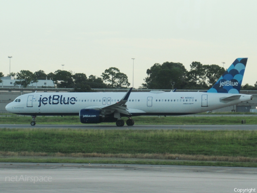 JetBlue Airways Airbus A321-271NX (N2043J) | Photo 518781