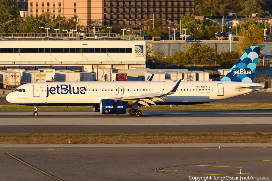 JetBlue Airways Airbus A321-271NX (N2047J) | Photo 488843