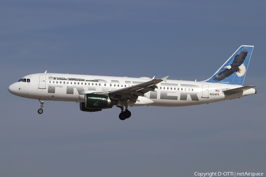 Frontier Airlines Airbus A320-214 (N204FR) | Photo 425430