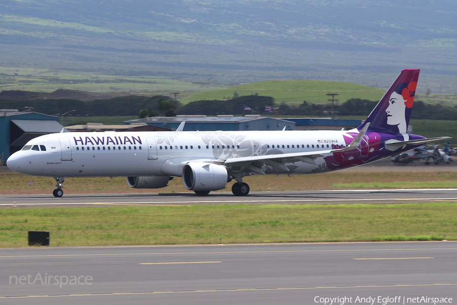 Hawaiian Airlines Airbus A321-271N (N204HA) | Photo 237132