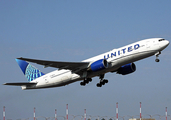 United Airlines Boeing 777-222(ER) (N204UA) at  Rome - Fiumicino (Leonardo DaVinci), Italy