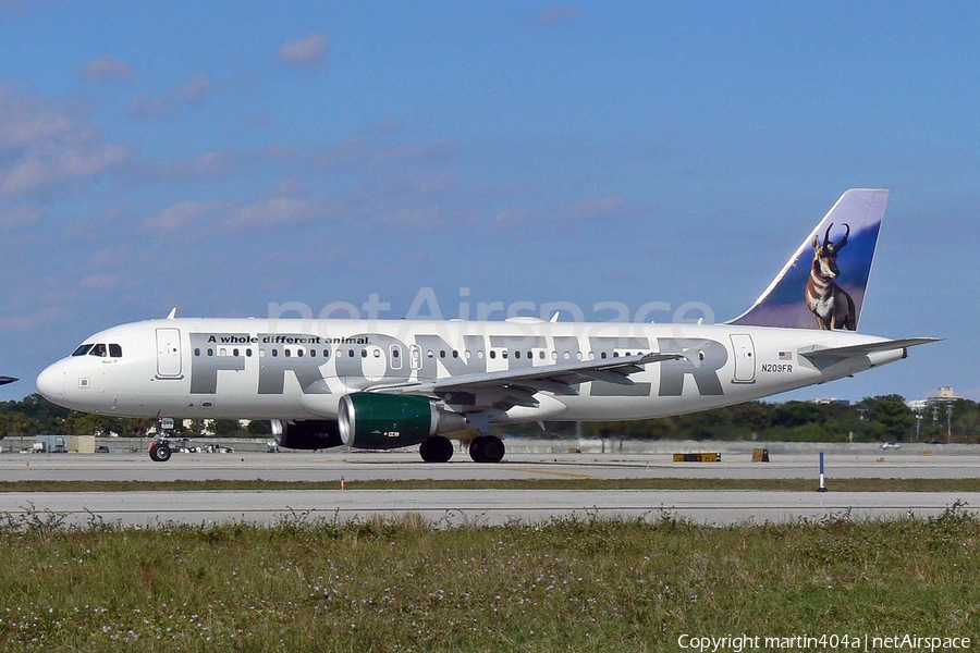 Frontier Airlines Airbus A320-214 (N205FR) | Photo 21306