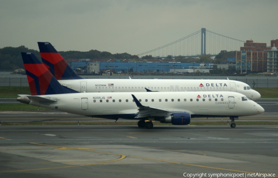 Delta Connection (Republic Airlines) Embraer ERJ-175LR (ERJ-170-200LR) (N205JQ) | Photo 197341