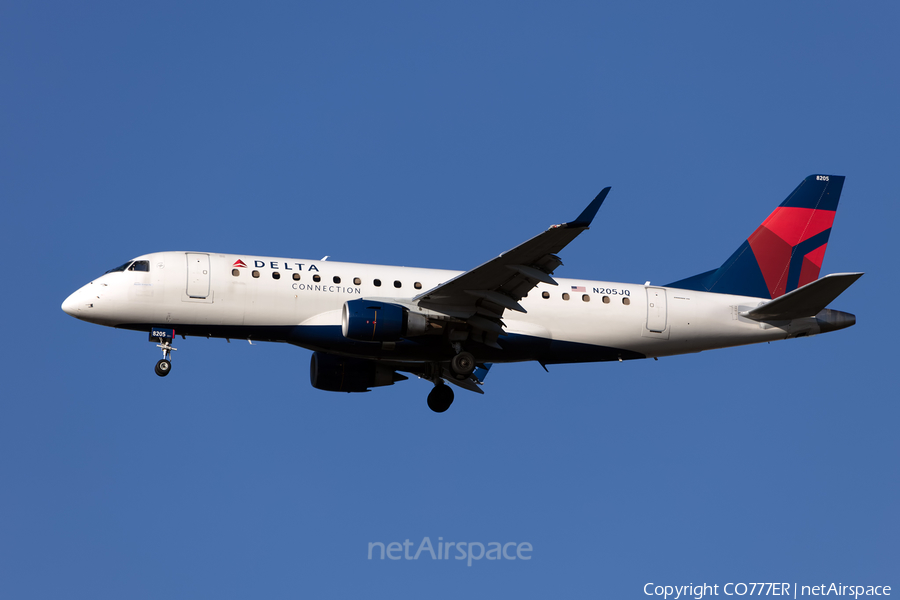 Delta Connection (Republic Airlines) Embraer ERJ-175LR (ERJ-170-200LR) (N205JQ) | Photo 506113