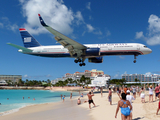 US Airways Boeing 757-23N (N205UW) at  Philipsburg - Princess Juliana International, Netherland Antilles