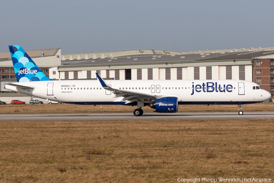 JetBlue Airways Airbus A321-271NX (N2060J) | Photo 432854