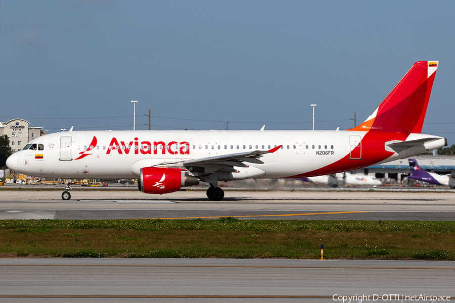 Avianca Airbus A320-214 (N206FR) | Photo 613643
