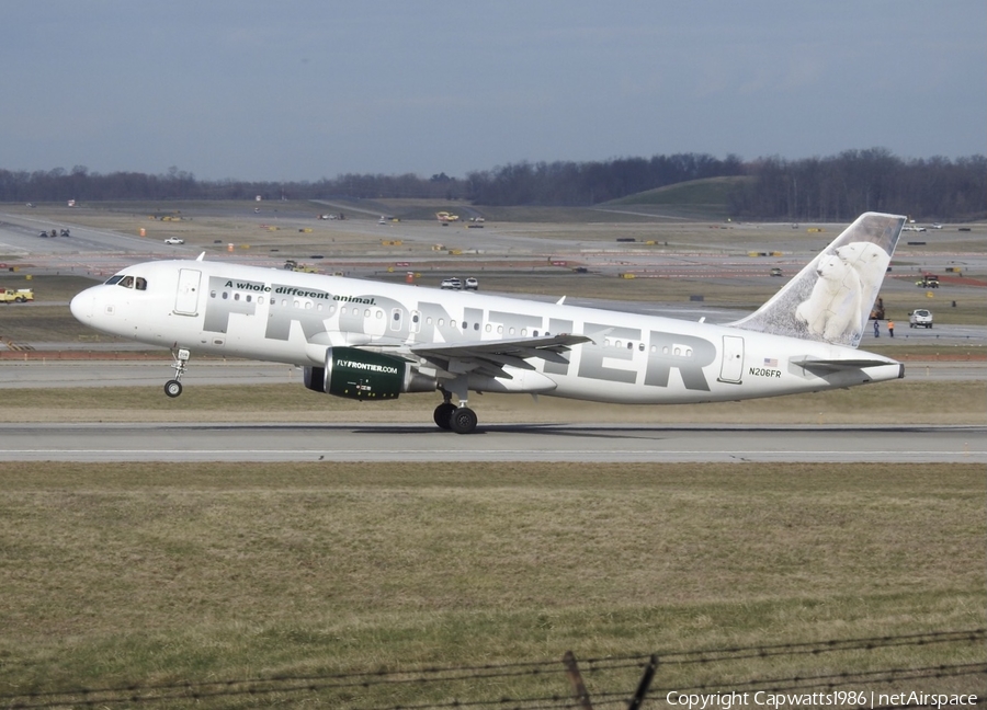 Frontier Airlines Airbus A320-214 (N206FR) | Photo 438092