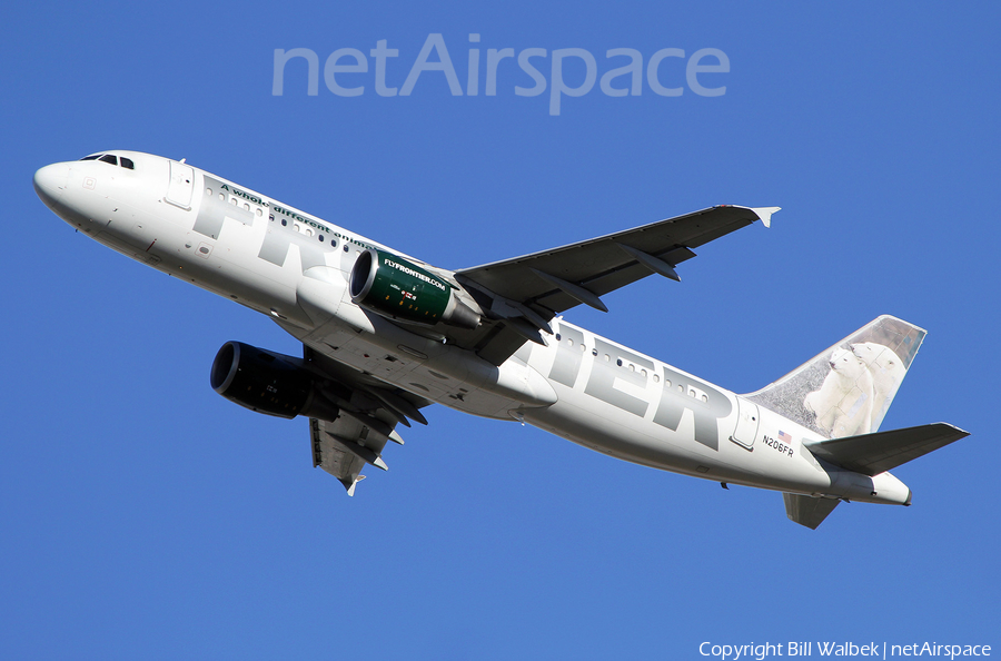 Frontier Airlines Airbus A320-214 (N206FR) | Photo 411420