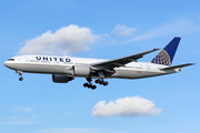 United Airlines Boeing 777-222(ER) (N206UA) at  London - Heathrow, United Kingdom