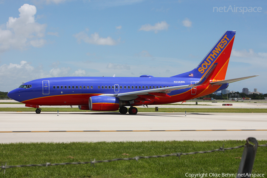 Southwest Airlines Boeing 737-7H4 (N206WN) | Photo 53905