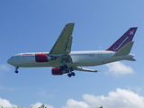 Omni Air International Boeing 767-224(ER) (N207AX) at  Balikpapan Sepinggan - International, Indonesia