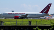 Omni Air International Boeing 767-224(ER) (N207AX) at  Balikpapan Sepinggan - International, Indonesia