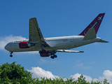 Omni Air International Boeing 767-224(ER) (N207AX) at  Balikpapan Sepinggan - International, Indonesia