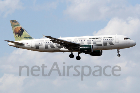 Frontier Airlines Airbus A320-214 (N207FR) at  San Antonio - International, United States