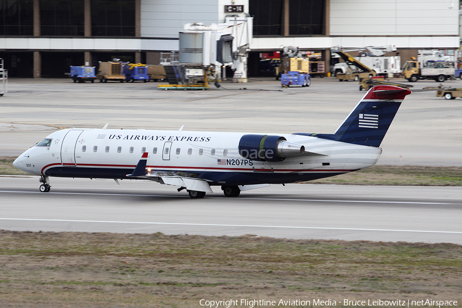 US Airways Express (PSA Airlines) Bombardier CRJ-200ER (N207PS) | Photo 150371