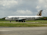 Frontier Airlines Airbus A320-214 (N208FR) at  Punta Cana - International, Dominican Republic