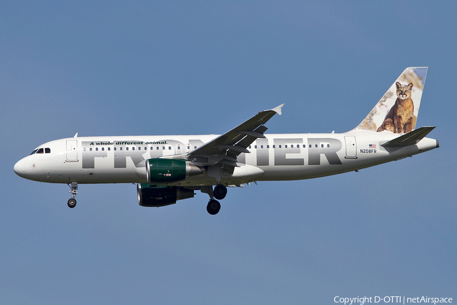 Frontier Airlines Airbus A320-214 (N208FR) | Photo 364612