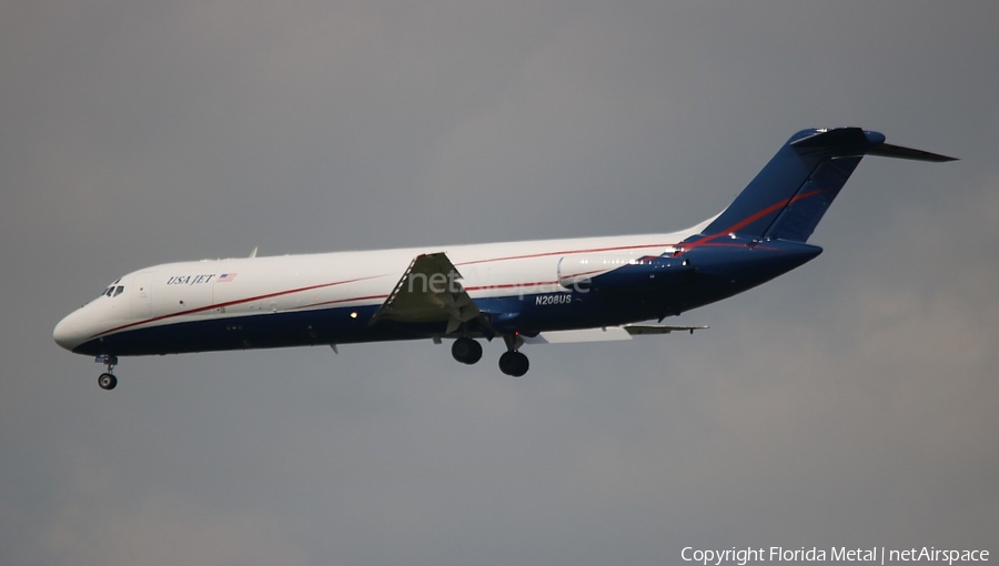 USA Jet Airlines McDonnell Douglas DC-9-32F (N208US) | Photo 297239