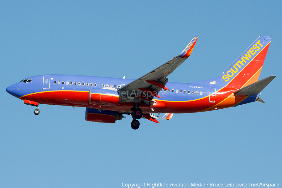 Southwest Airlines Boeing 737-7H4 (N208WN) | Photo 102169