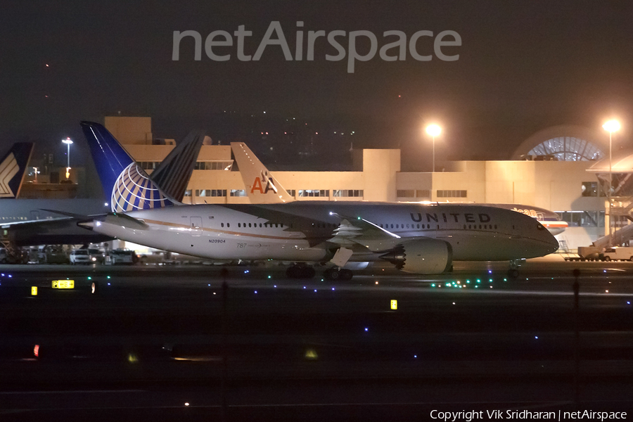 United Airlines Boeing 787-8 Dreamliner (N20904) | Photo 14823