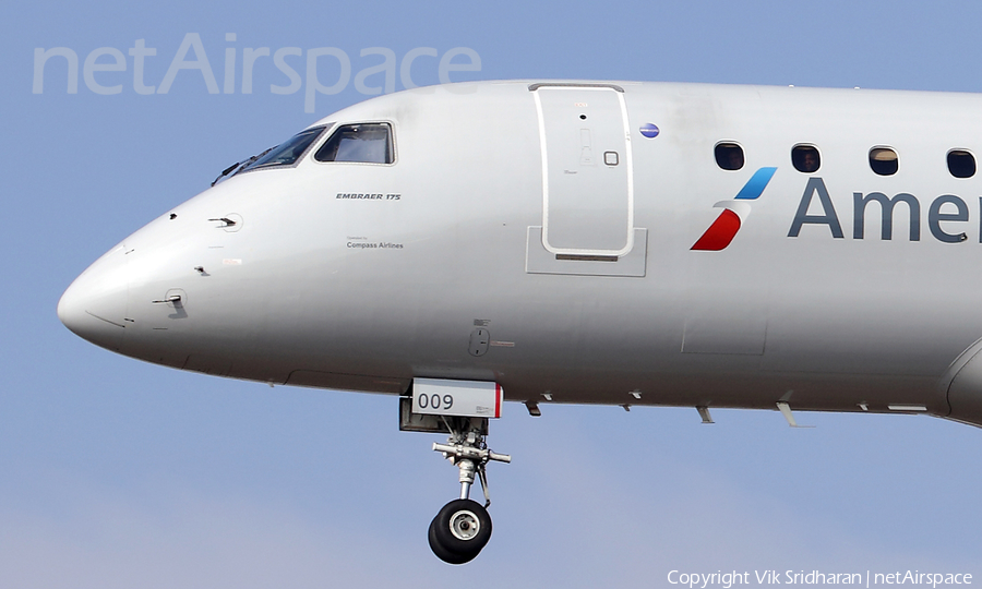 American Eagle (Compass Airlines) Embraer ERJ-175LR (ERJ-170-200LR) (N209NN) | Photo 199043
