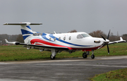(Private) Pilatus PC-12/45 (N209PB) at  Bournemouth - International (Hurn), United Kingdom