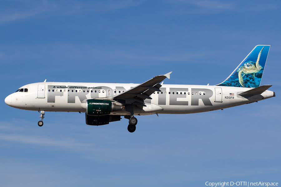 Frontier Airlines Airbus A320-214 (N210FR) | Photo 547680