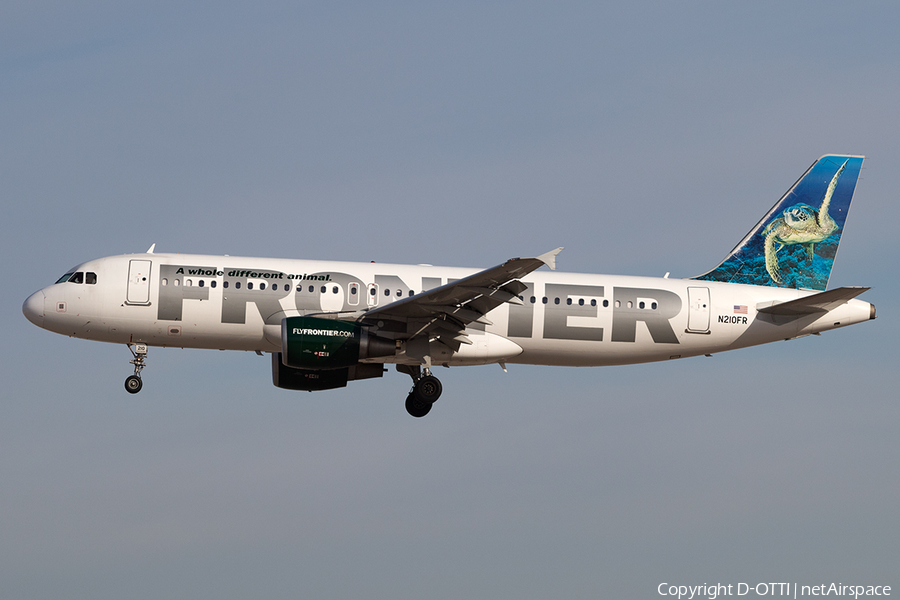 Frontier Airlines Airbus A320-214 (N210FR) | Photo 137540