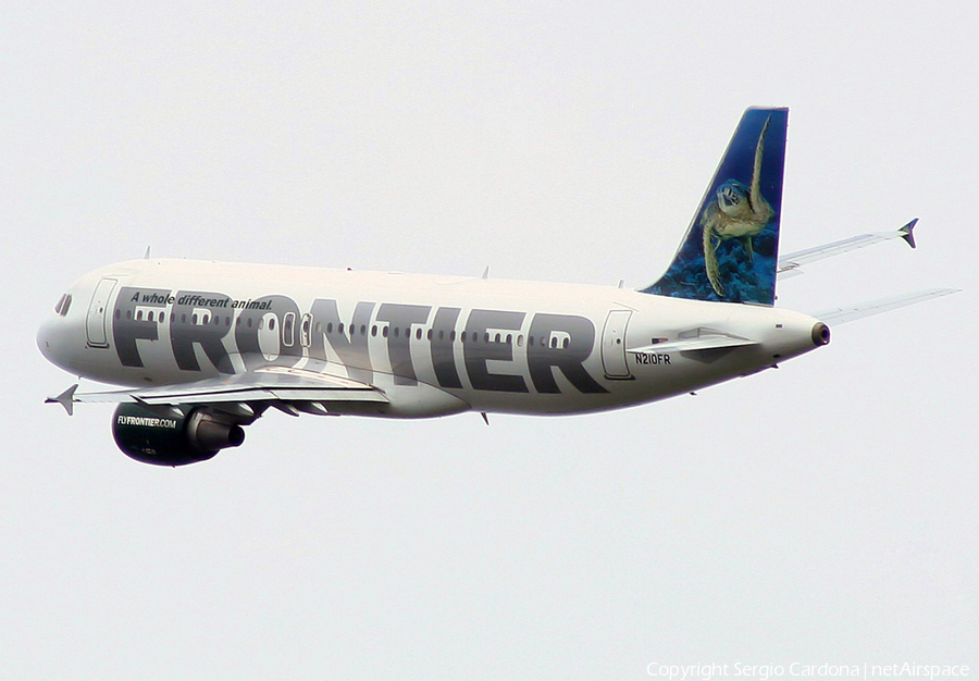 Frontier Airlines Airbus A320-214 (N210FR) | Photo 79394
