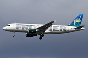Frontier Airlines Airbus A320-214 (N210FR) at  Seattle/Tacoma - International, United States