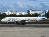Frontier Airlines Airbus A320-214 (N210FR) at  San Juan - Luis Munoz Marin International, Puerto Rico