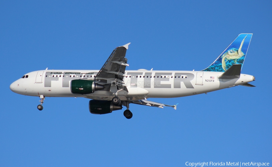 Frontier Airlines Airbus A320-214 (N210FR) | Photo 327809